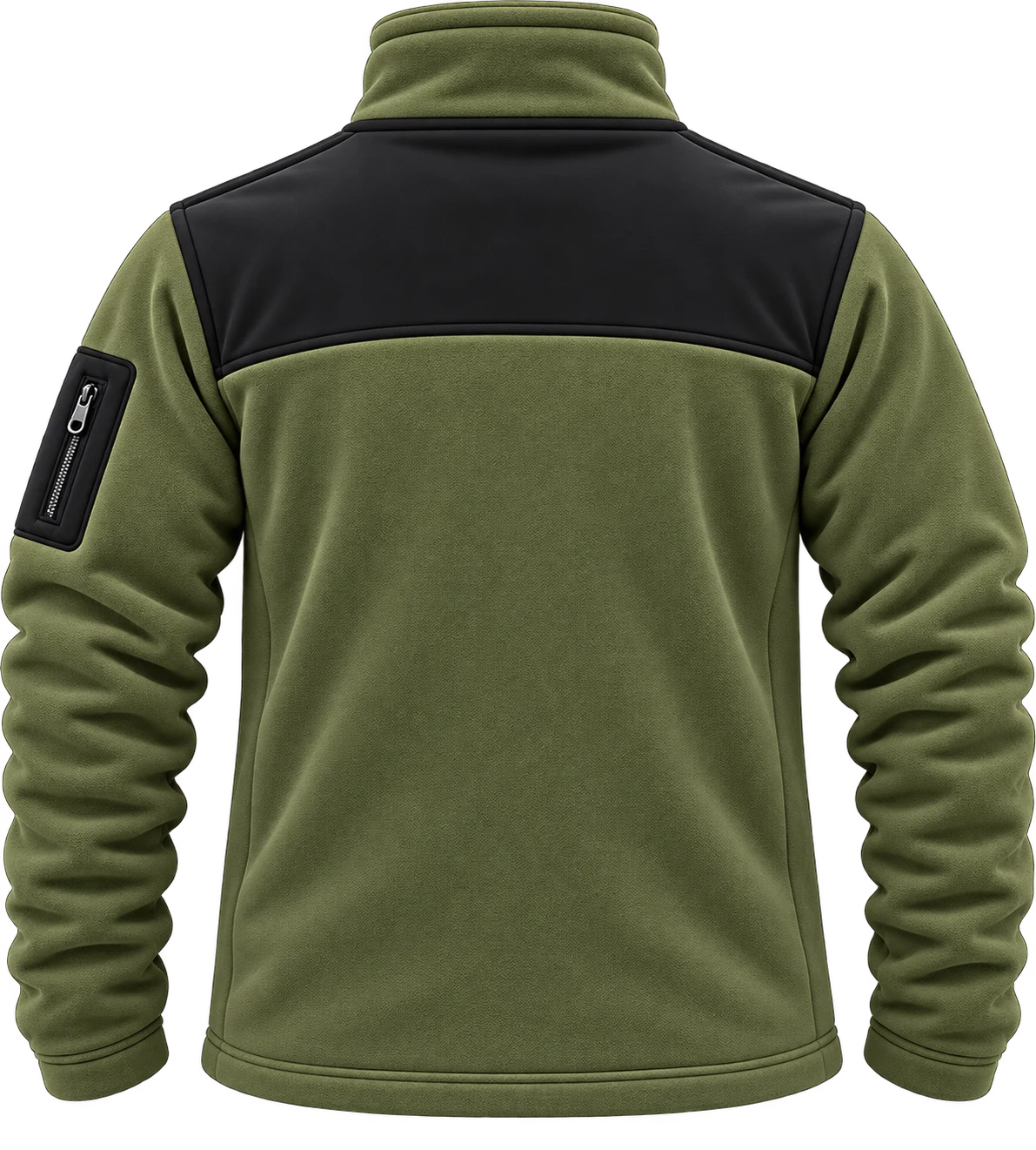 Haki / Siyah Polar arka
