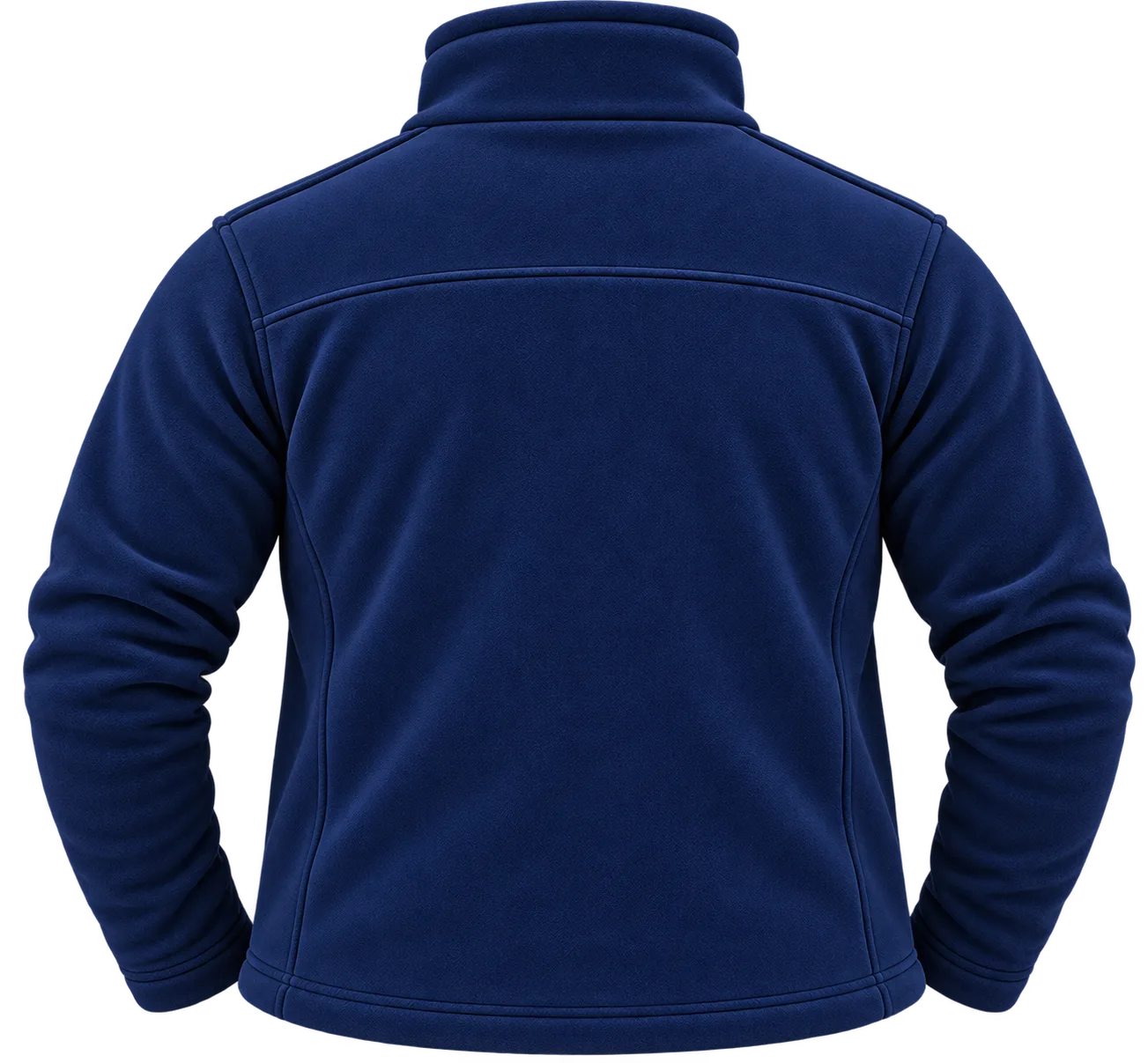 Premium Mavi Polar arka