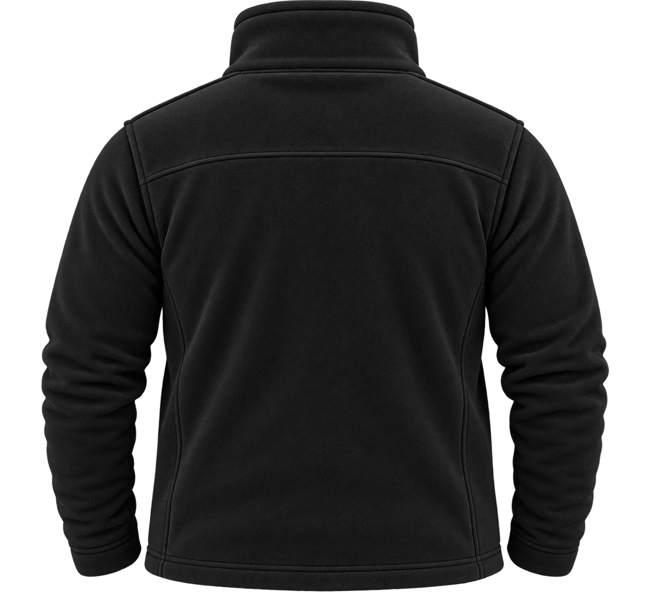 Premium Siyah Polar arka