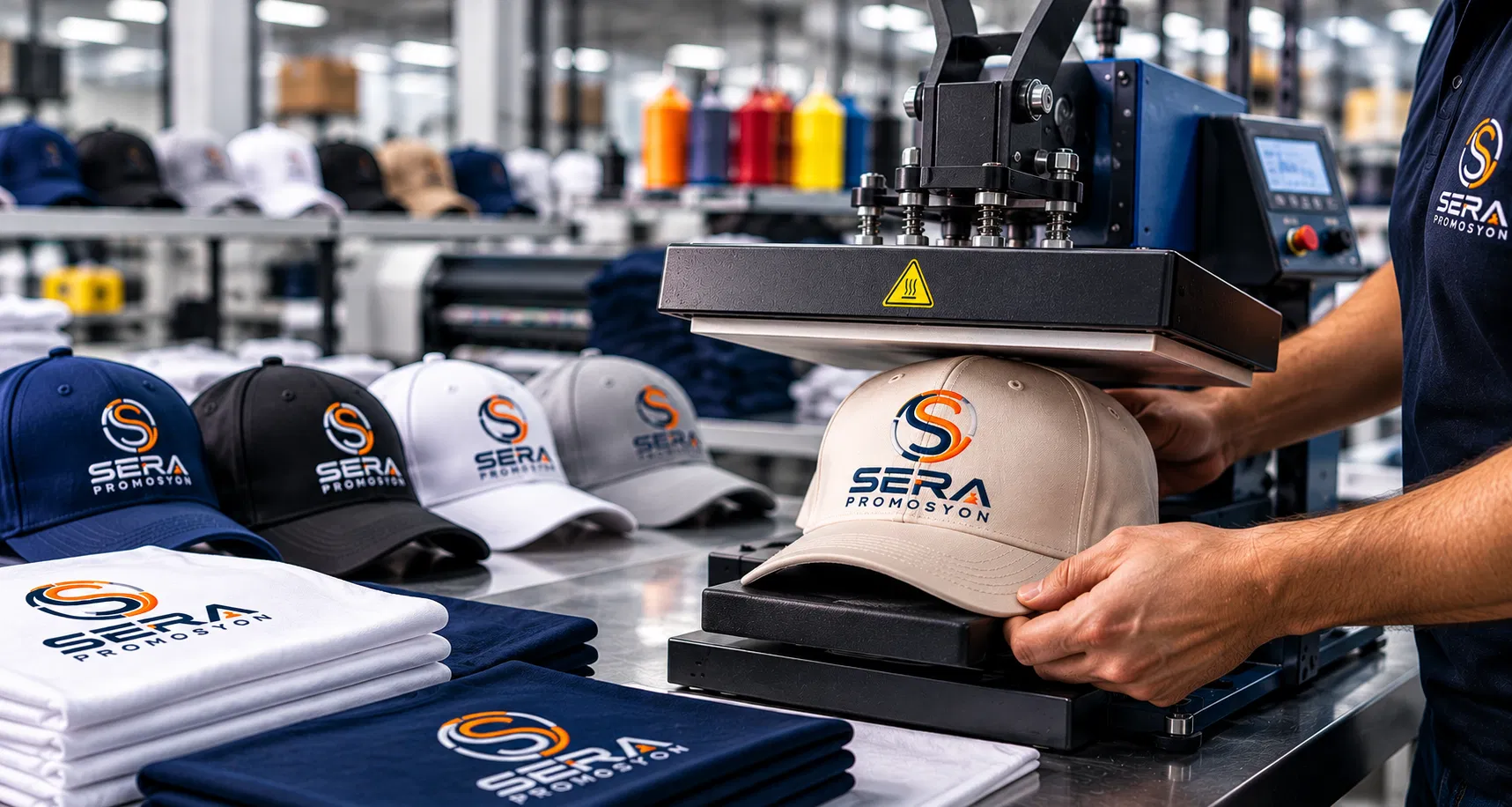 SERA Promosyon tekstil baskı uygulaması