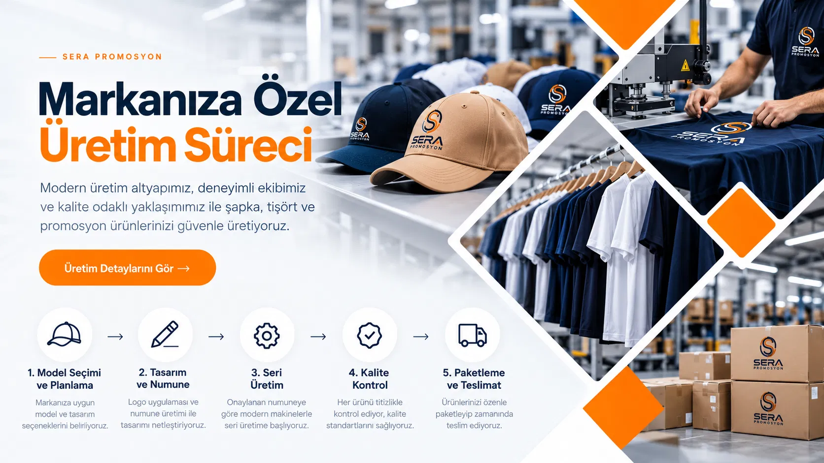 SERA Promosyon üretim süreci